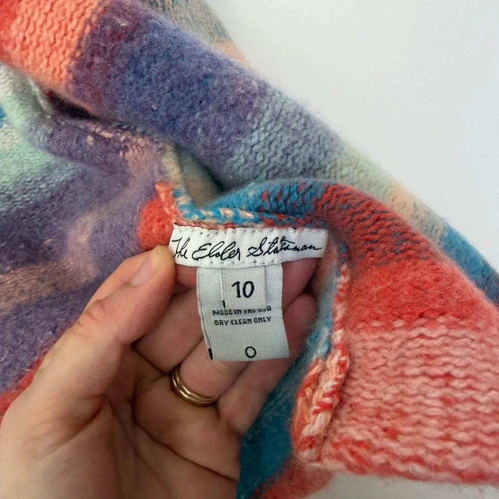 The Elder Statesman Kids in Cashmere Cardigan - Picture 3 of 5